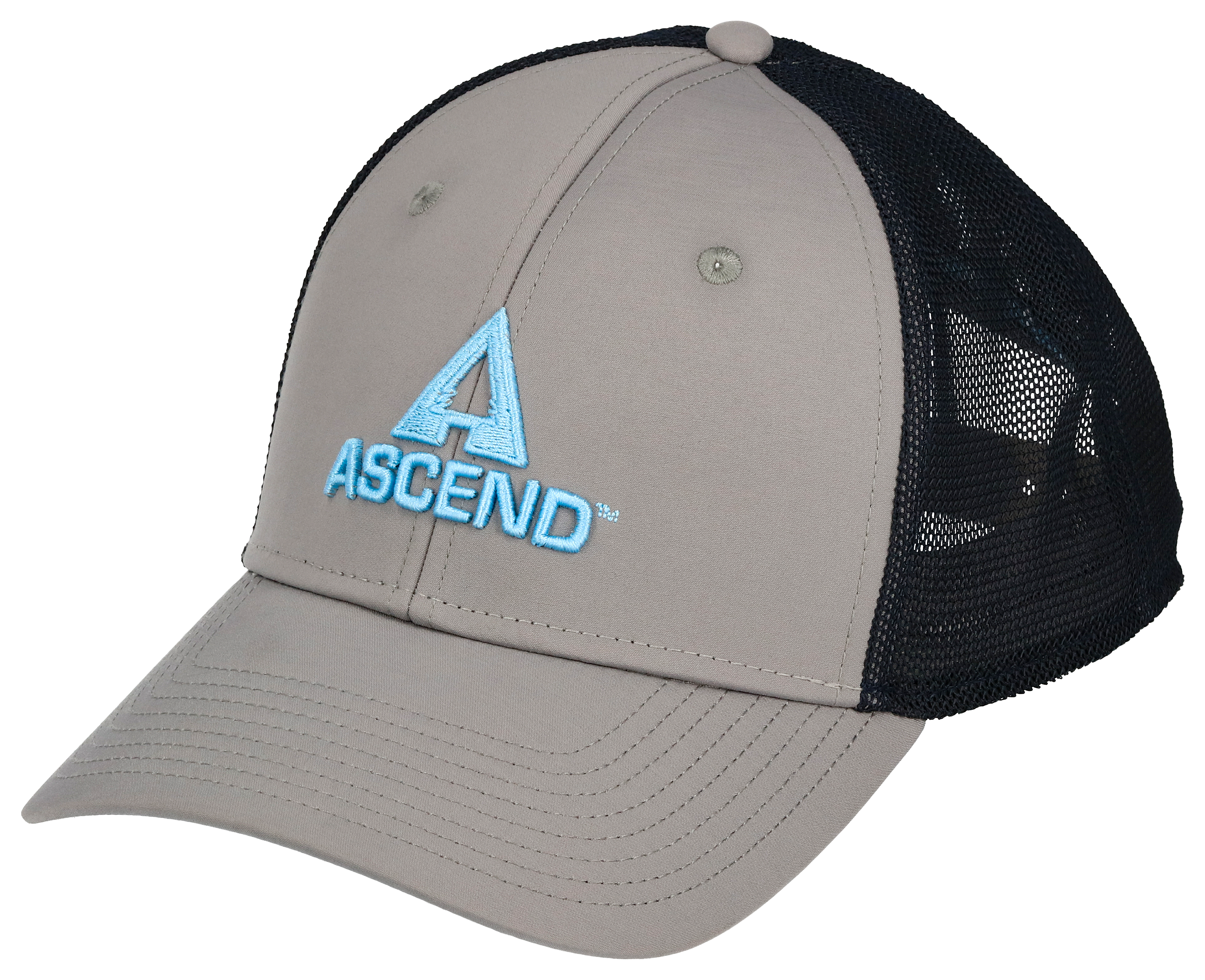 Ascend Stacked Logo Mesh-Back Cap | Bass Pro Shops